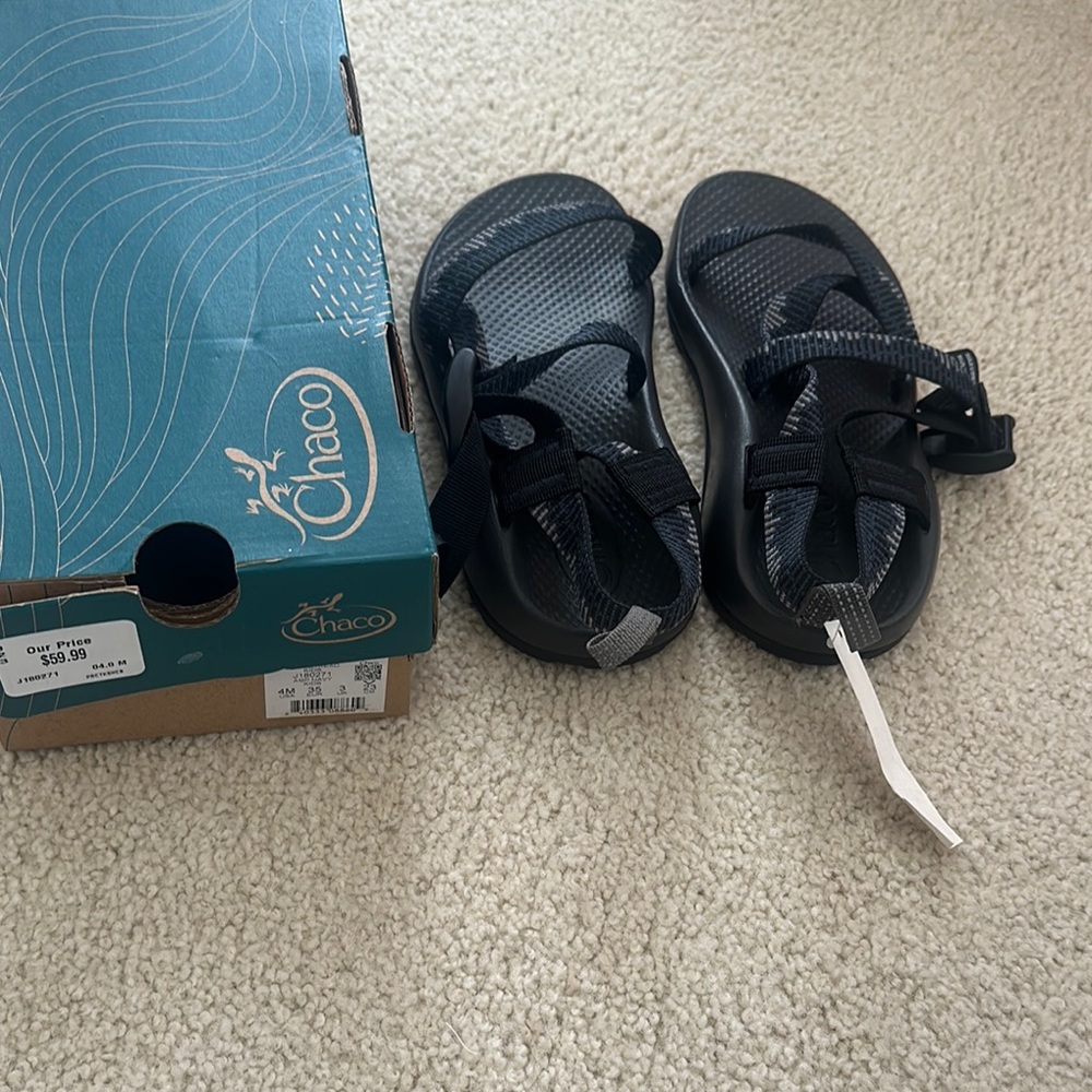 Chaco Black Sandals with Straps